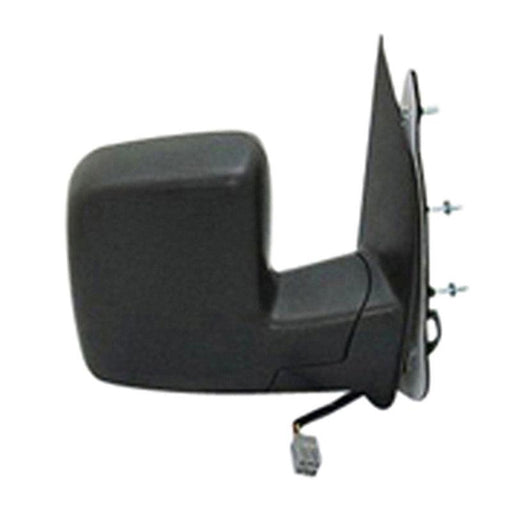 2002-2007 Ford Econoline Passenger Side Door Mirror Power With Puddle Lamp/Dual Glass - FO1321276-Partify-Painted-Replacement-Body-Parts