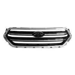 2017-2019 Ford Escape Grille Gloss Black With Chrome - FO1200594-Partify-Painted-Replacement-Body-Parts
