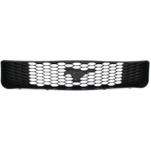 2005-2009 Ford Mustang Grille Matt Black Base Without Pony Package - FO1200421-Partify-Painted-Replacement-Body-Parts