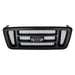 2004-2008 Ford Pickup Ford Lightduty Grille Bar Design With PTM Frame/Dark Gray Textured H Bars Black Honeycomb - FO1200414-Partify-Painted-Replacement-Body-Parts