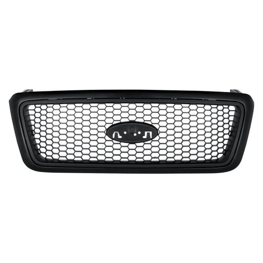 2004-2008 Ford Pickup Ford Lightduty Grille Xlt Model Black Frame With Black Honeycomb Insert PTM Exclude Heritage Model - FO1200415-Partify-Painted-Replacement-Body-Parts