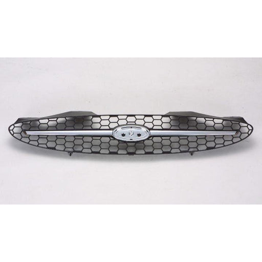 2000-2003 Ford Taurus Grille Chrome Black With Black Frame - FO1200373-Partify-Painted-Replacement-Body-Parts