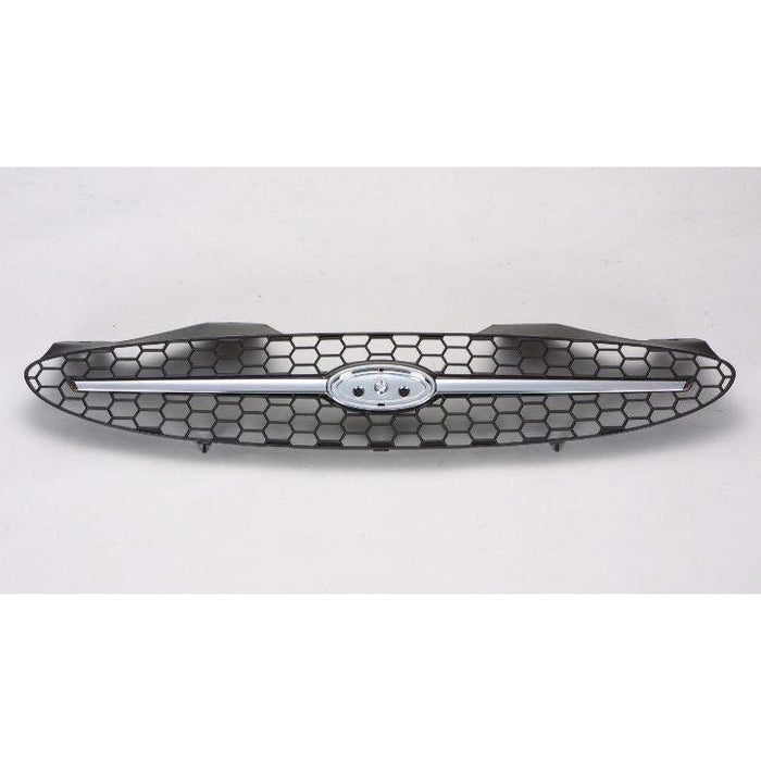 2000-2003 Ford Taurus Grille Chrome Black With Black Frame - FO1200373-Partify-Painted-Replacement-Body-Parts