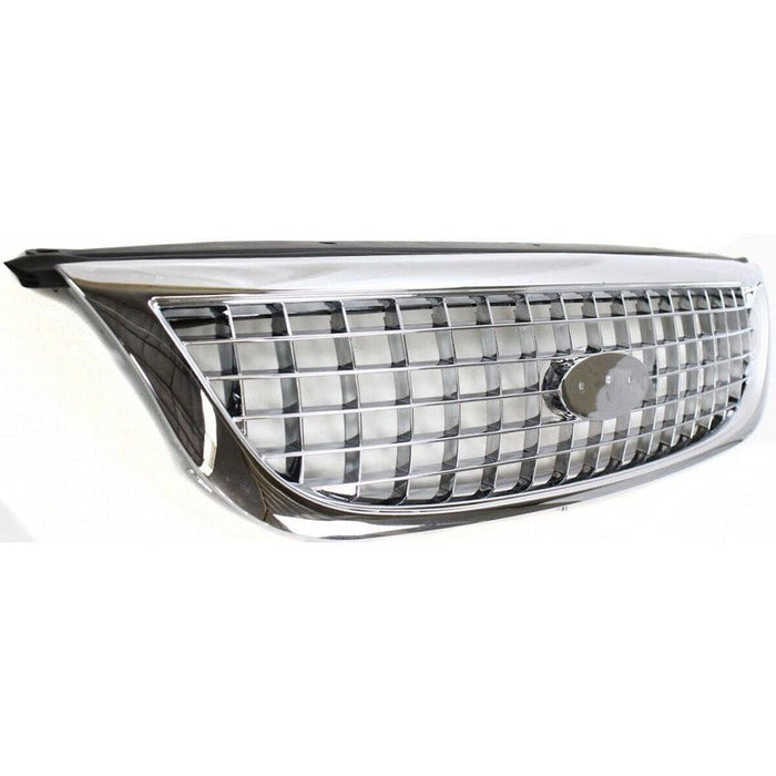 2001-2003 Ford Windstar Grille Chrome Exclude Limited - FO1200392-Partify-Painted-Replacement-Body-Parts