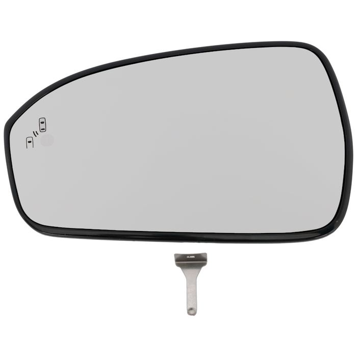 2013-2020 Ford Fusion Energi Platinum/Energi SE/Energi SEL/Energi Titanium/Platinum Hybrid/S Hybrid/SE Hybrid/SE LUX Hybrid/SEL Hybrid/Titanium Hybrid Driver Side Door Mirror Glass Heated W/Blis - FO1324171-Partify-Painted-Replacement-Body-Parts