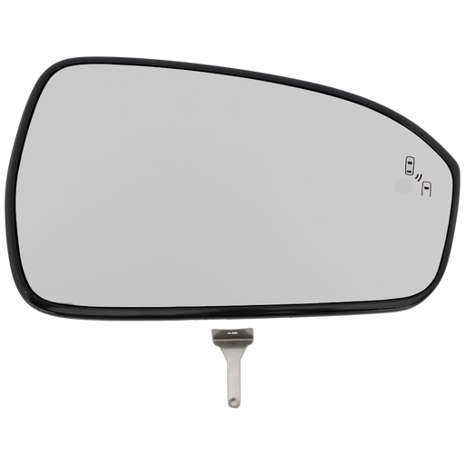 2013-2020 Ford Fusion Energi Platinum/Energi SE/Energi SEL/Energi Titanium/Platinum Hybrid/S Hybrid/SE Hybrid/SE LUX Hybrid/SEL Hybrid/Titanium Hybrid Passenger Side Door Mirror Glass Heated W/Blis - FO1325171-Partify-Painted-Replacement-Body-Parts