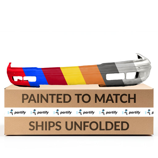 1987-1992 Chevrolet Beretta Base/GT/Indianapolis 500 Pace Car CAPA Certified Front Bumper - GM1000181C-Partify-Painted-Replacement-Body-Parts