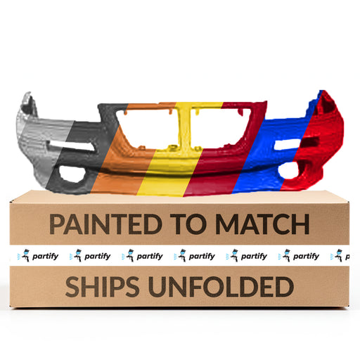 1992-1995 Pontiac Grand Am GT Front Bumper - GM1000263-Partify-Painted-Replacement-Body-Parts