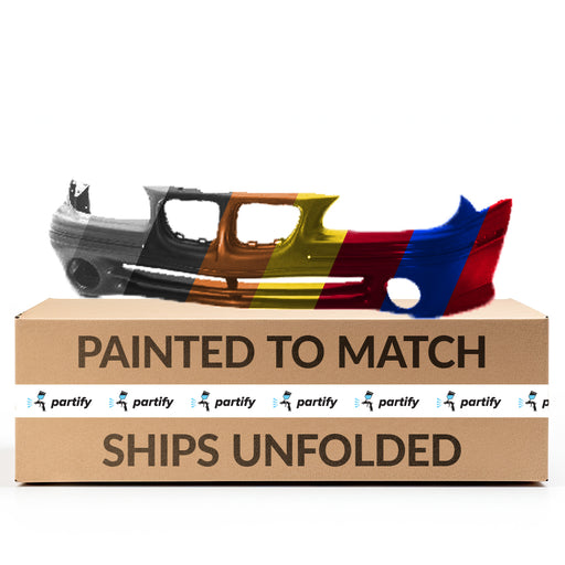1996-1998 Pontiac Grand Am SE Front Bumper - GM1000512-Partify-Painted-Replacement-Body-Parts