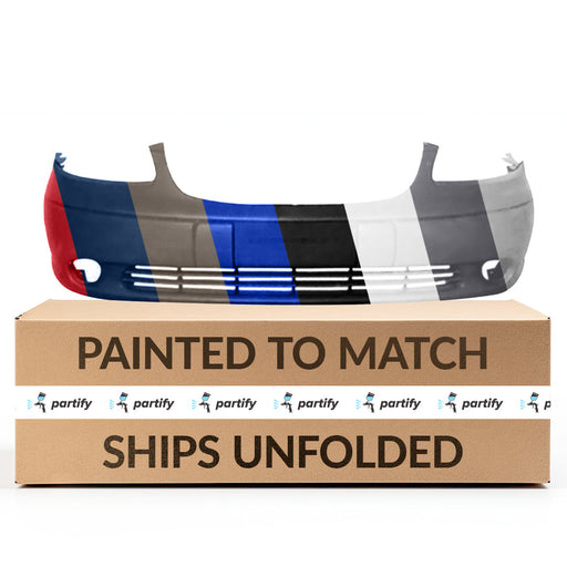 1997-2003 Chevrolet Malibu/Malibu Classic Front Bumper Without Tow Hook & With Fog Light Hole & Without Sensor Holes - GM1000540-Partify-Painted-Replacement-Body-Parts