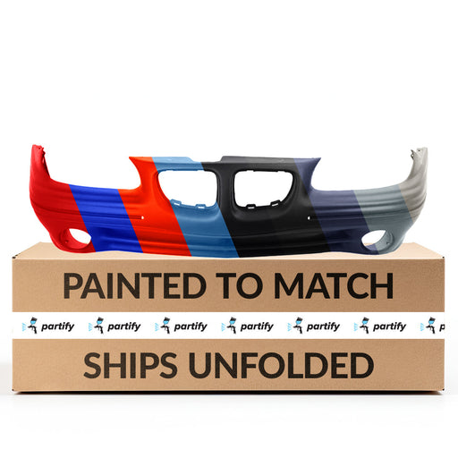 1996-1998 Pontiac Grand Am SE CAPA Certified Front Bumper - GM1000590C-Partify-Painted-Replacement-Body-Parts