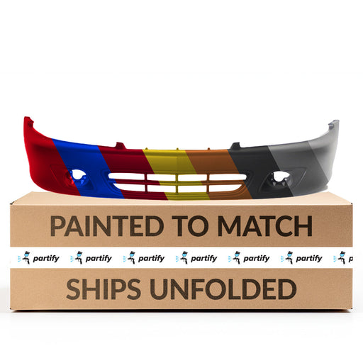 2000-2002 Chevrolet Cavalier LS Sport/Z24 CAPA Certified Front Bumper 2 Door Convertible/Coupe - GM1000591C-Partify-Painted-Replacement-Body-Parts