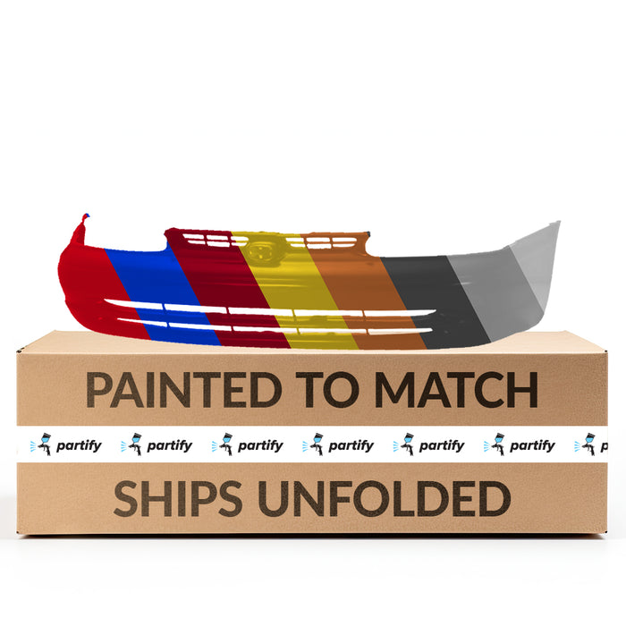 1998-2002 Chevrolet Prizm CAPA Certified Front Bumper Matte - GM1000606C-Partify-Painted-Replacement-Body-Parts