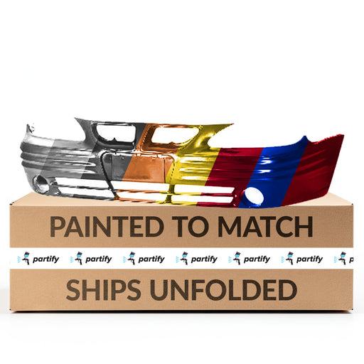 1999-2002 Pontiac Grand Am SE CAPA Certified Front Bumper Matte - GM1000607C-Partify-Painted-Replacement-Body-Parts