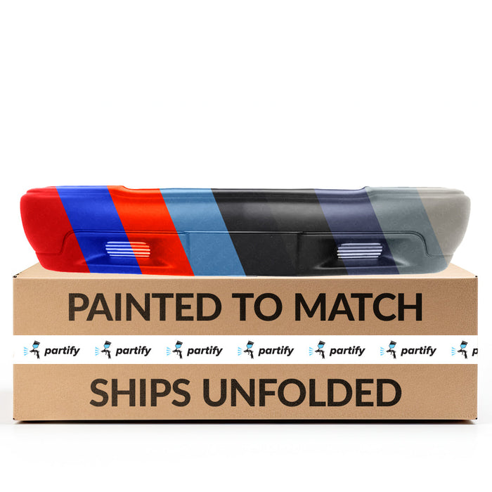 1998-2001 GMC Jimmy/Sonoma SLE/SLE/SLT CAPA Certified Front Bumper Matte 4WD/AWD - GM1000608C-Partify-Painted-Replacement-Body-Parts