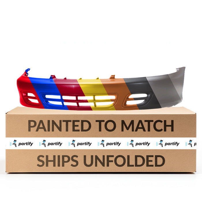 2000-2002 Chevrolet Cavalier Base/LS/LS Sport Front Bumper Matte Coupe/Sedan - GM1000623-Partify-Painted-Replacement-Body-Parts