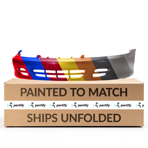 2000-2002 Chevrolet Cavalier Base/LS/LS Sport CAPA Certified Front Bumper Matte Coupe/Sedan - GM1000623C-Partify-Painted-Replacement-Body-Parts