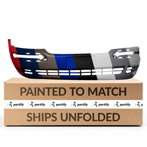 2001-2005 Chevrolet Venture Front Bumper Without Tow Hook Cut-Out - GM1000626-Partify-Painted-Replacement-Body-Parts