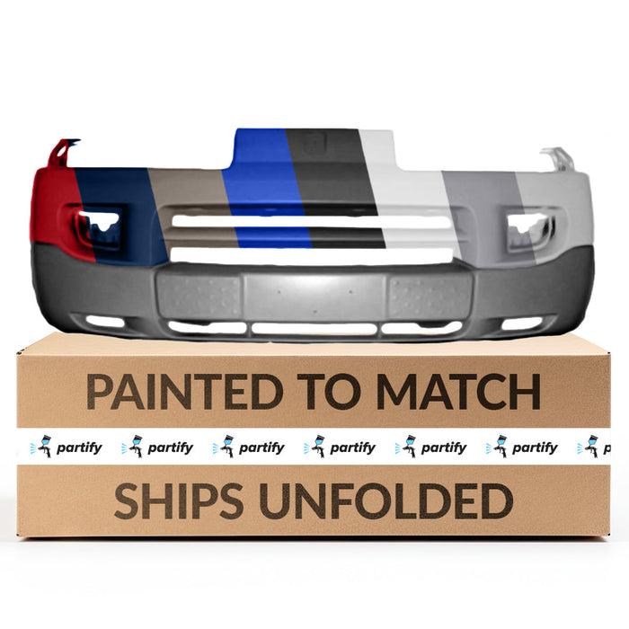 2002-2005 Saturn Vue CAPA Certified Front Bumper W/O Red Line - GM1000658C-Partify-Painted-Replacement-Body-Parts