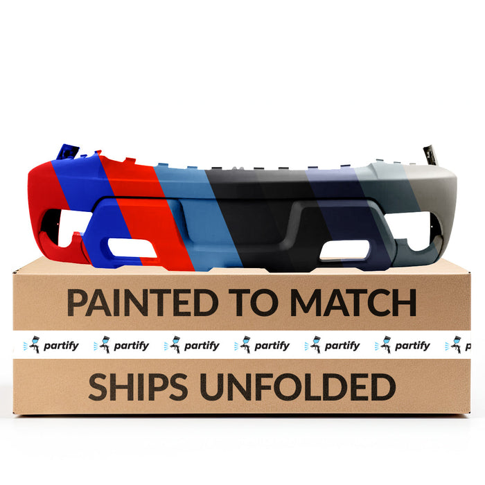 2002 Chevrolet Avalanche 1500 CAPA Certified Front Bumper W/Body Cladding - GM1000705C-Partify-Painted-Replacement-Body-Parts