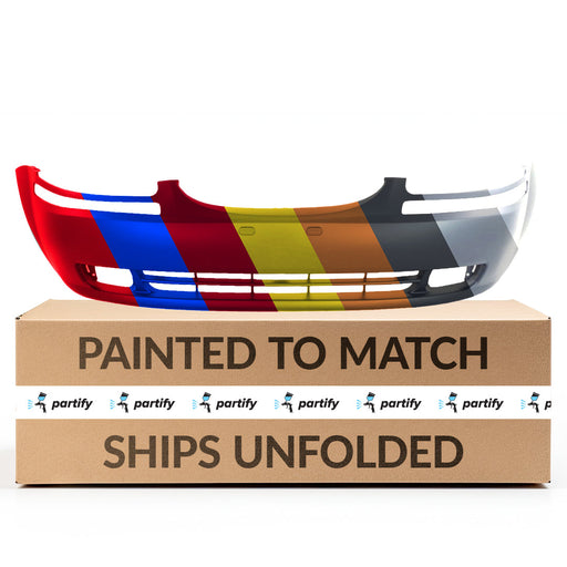 2004-2007 Chevrolet Aveo CAPA Certified Front Bumper 4 Door Hatchback/Sedan - GM1000728C-Partify-Painted-Replacement-Body-Parts