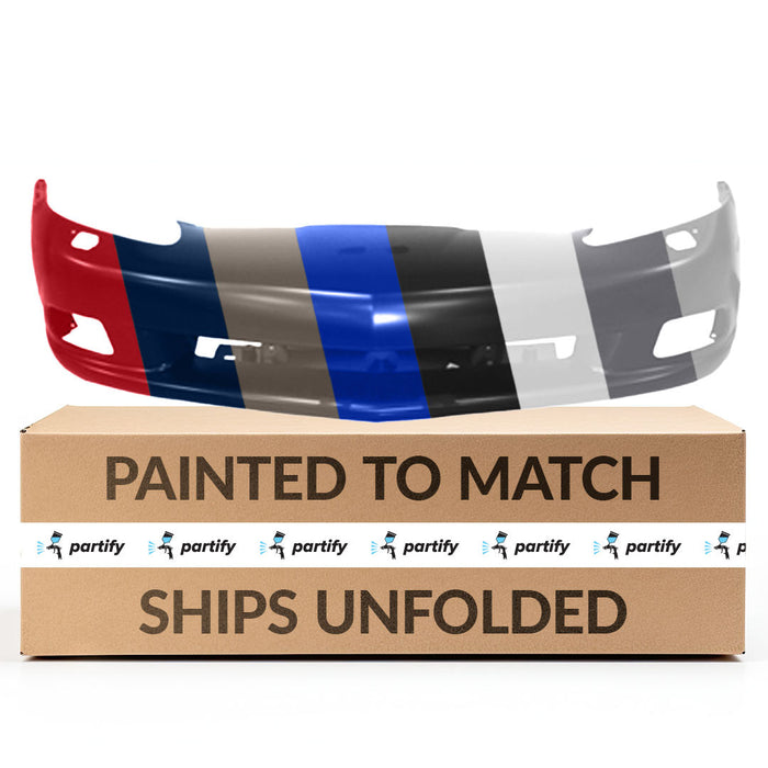 2005-2009 Chevrolet Corvette CAPA Certified Front Bumper W/Headlamp Washers - GM1000738C-Partify-Painted-Replacement-Body-Parts