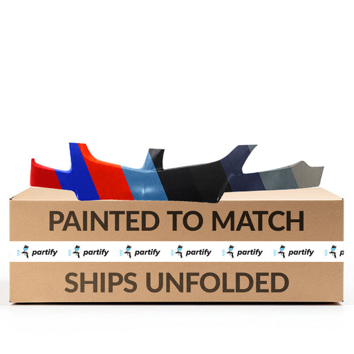 2004 Pontiac Vibe CAPA Certified Front Bumper Upper - GM1000742C-Partify-Painted-Replacement-Body-Parts