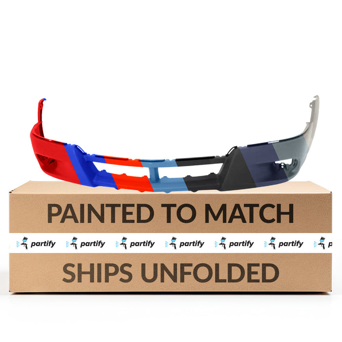 2003-2004 Pontiac Vibe CAPA Certified Front Bumper Lower Matte-Dark Gray - GM1000802C-Partify-Painted-Replacement-Body-Parts