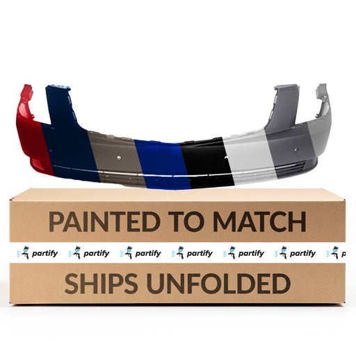 2006-2011 Cadillac DTS Front Bumper With Sensor Holes - GM1000813-Partify-Painted-Replacement-Body-Parts