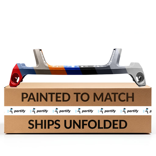 2007-2012 GMC Acadia Front Bumper - GM1000850-Partify-Painted-Replacement-Body-Parts