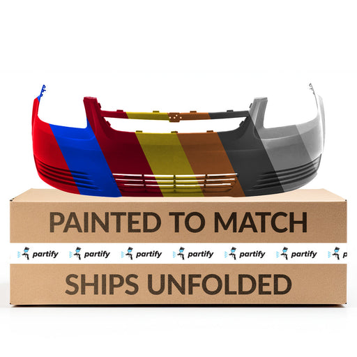 2005-2008 Chevrolet Cobalt LT CAPA Certified Front Bumper Lt W/Fog Lamps W/O Luxury Pkg Matte - GM1000878C-Partify-Painted-Replacement-Body-Parts