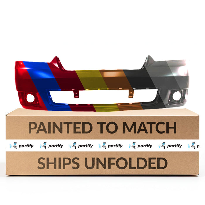 2006-2008 Chevrolet Malibu LT/LTZ CAPA Certified Front Bumper W/Fog Lamps Matte - GM1000890C-Partify-Painted-Replacement-Body-Parts