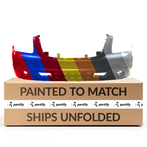 2007-2014 GMC Yukon CAPA Certified Front Bumper Matte - GM1000894C-Partify-Painted-Replacement-Body-Parts