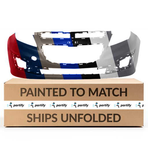 2013-2015 Chevrolet Spark Sport Non EV Front Bumper - GM1000934-Partify-Painted-Replacement-Body-Parts