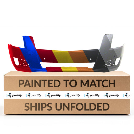 2013 Cadillac XTS Front Bumper W/Drl W/Pdc W/Collision W/O Steering Aid - GM1000937-Partify-Painted-Replacement-Body-Parts