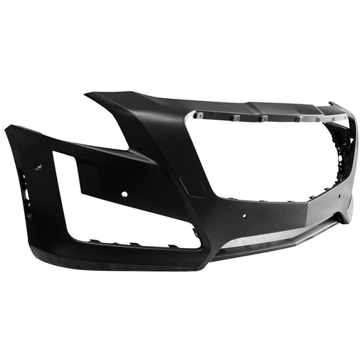 2014-2019 Cadillac CTS Base/Vsport Front Bumper W/O Pre-Collision System W/Park Assist Sensors Sedan - GM1000957-Partify-Painted-Replacement-Body-Parts