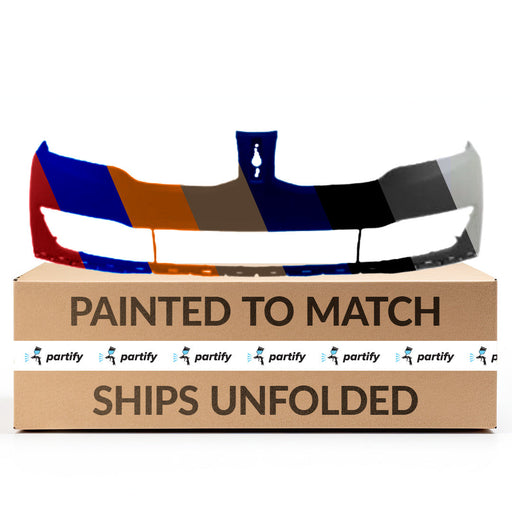 2014-2019 Cadillac CTS Base/Vsport CAPA Certified Front Bumper W/O Pre-Collision System W/Park Assist Sensors Sedan - GM1000957C-Partify-Painted-Replacement-Body-Parts