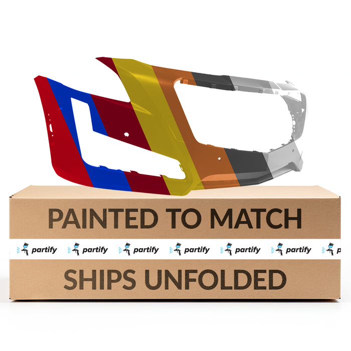 2014-2019 Cadillac CTS Base/Vsport Front Bumper W/Pre-Collision System Sedan - GM1000958-Partify-Painted-Replacement-Body-Parts