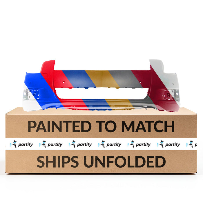 2014-2017 Cadillac XTS Front Bumper W/Drl W/Pdc W/Collision W/Steering Aid - GM1000984-Partify-Painted-Replacement-Body-Parts