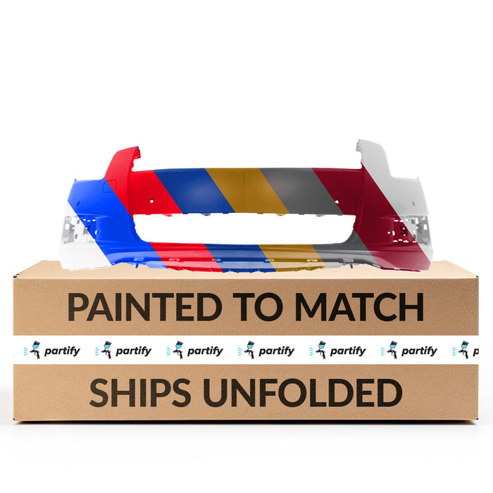 2014-2017 Cadillac XTS Front Bumper W/Drl W/Pdc W/Collision W/O Steering Aid - GM1000985-Partify-Painted-Replacement-Body-Parts