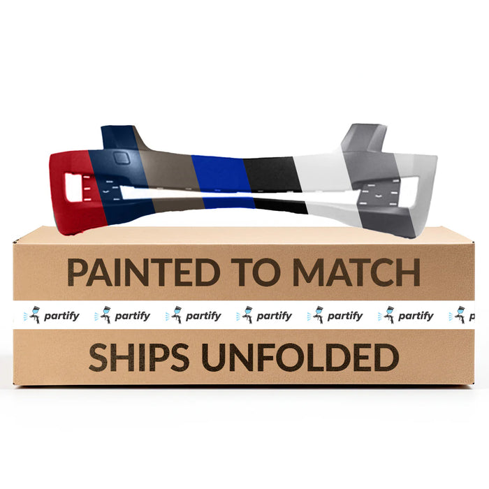 2015-2018 Cadillac ATS Front Bumper Without Sensor Holes Sedan - GM1000989-Partify-Painted-Replacement-Body-Parts