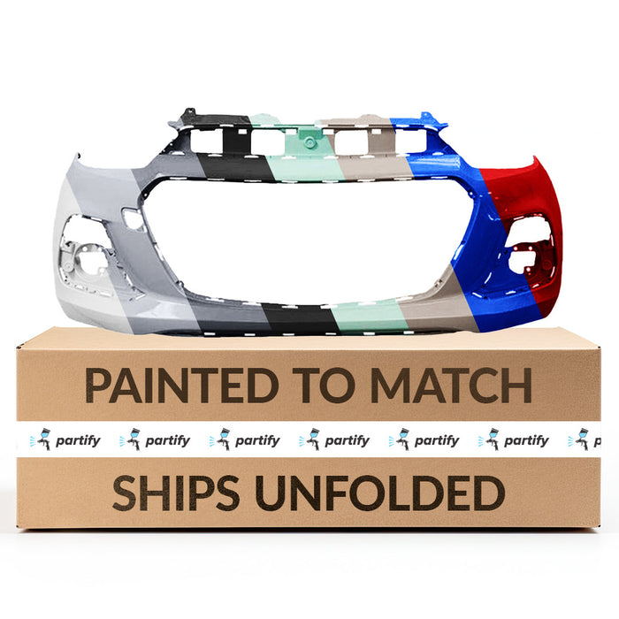 2016-2018 Chevrolet Spark Front Bumper - GM1000A05-Partify-Painted-Replacement-Body-Parts