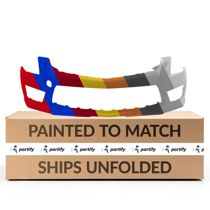 2016-2019 Cadillac ATS V CAPA Certified Front Bumper W/Headlamp Washer W/Park Sensors Coupe/Sedan - GM1000A09C-Partify-Painted-Replacement-Body-Parts