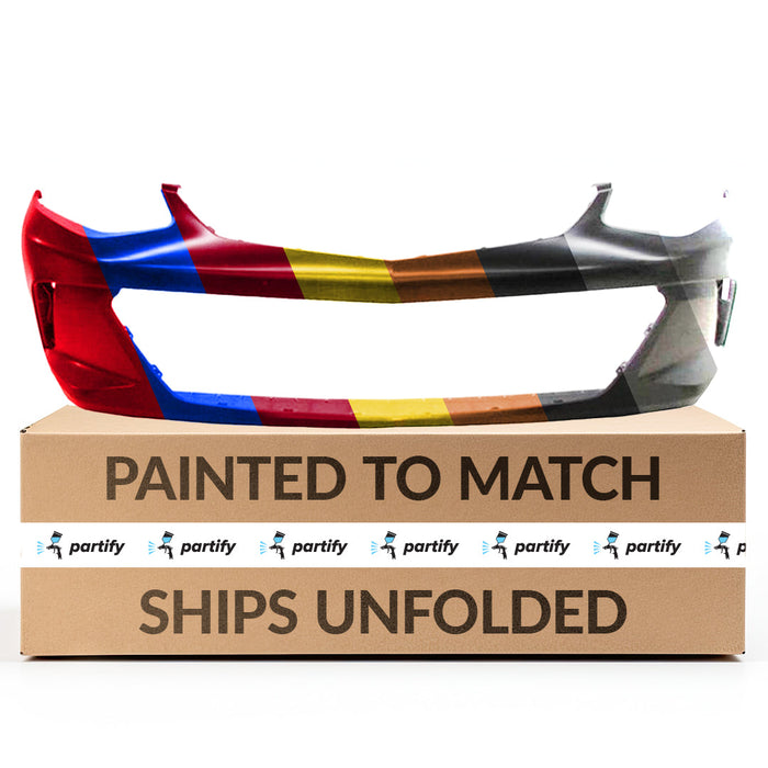 2016-2019 Chevrolet Volt Front Bumper Without Sensor Holes - GM1000A11-Partify-Painted-Replacement-Body-Parts