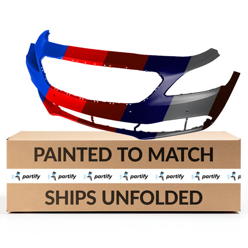 2017-2019 Buick LaCrosse Front Bumper With Sensor Holes - GM1000A17-Partify-Painted-Replacement-Body-Parts