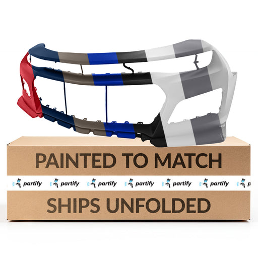 2017-2023 Chevrolet Camaro ZL1 CAPA Certified Front Bumper W/O Extreme Track Performance Pkg Convertible/Coupe - GM1000A32C-Partify-Painted-Replacement-Body-Parts