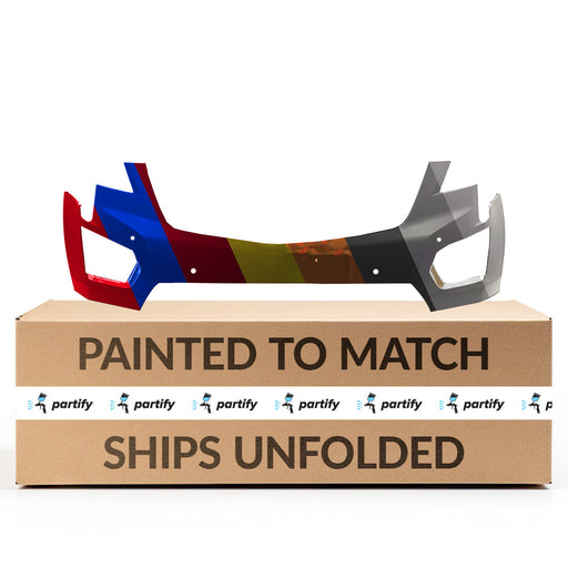 2020-2023 Cadillac XT5 CAPA Certified Front Bumper W/Auto Park Assist - GM1000A44C-Partify-Painted-Replacement-Body-Parts