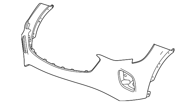 Buick Envision Front Bumper - GM1000A60