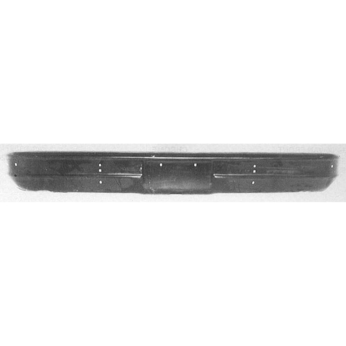 1992-1996 Chevrolet G10/G20/G30/GMC G1500/G2500/G3500 Front Bumper Face Bar Early Design Bright - GM1002175-Partify-Painted-Replacement-Body-Parts
