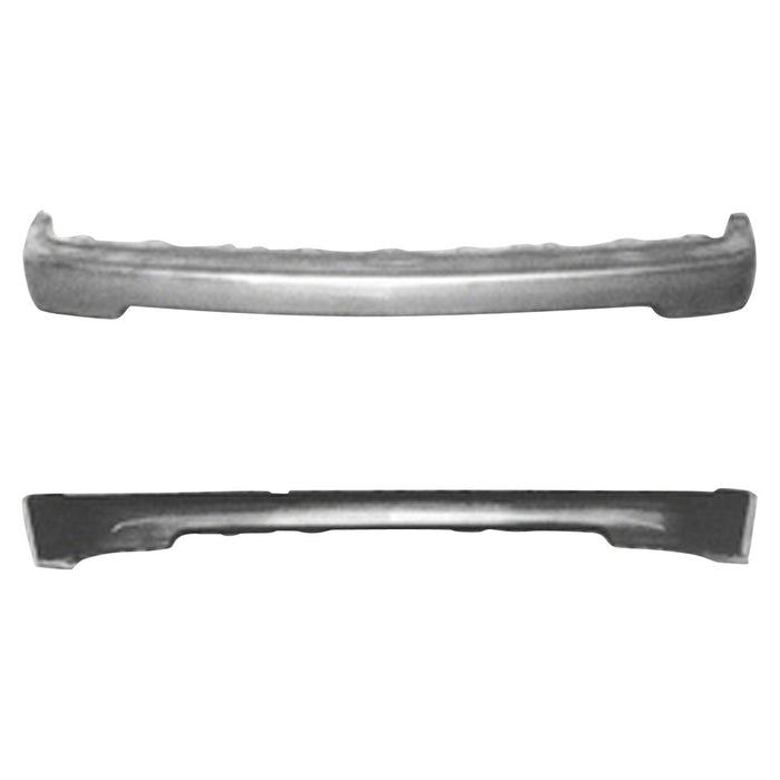 1998-2004 Chevrolet S10 Front Bumper Face Bar W/O Decor Package W/O Impact Strip - GM1002369-Partify-Painted-Replacement-Body-Parts